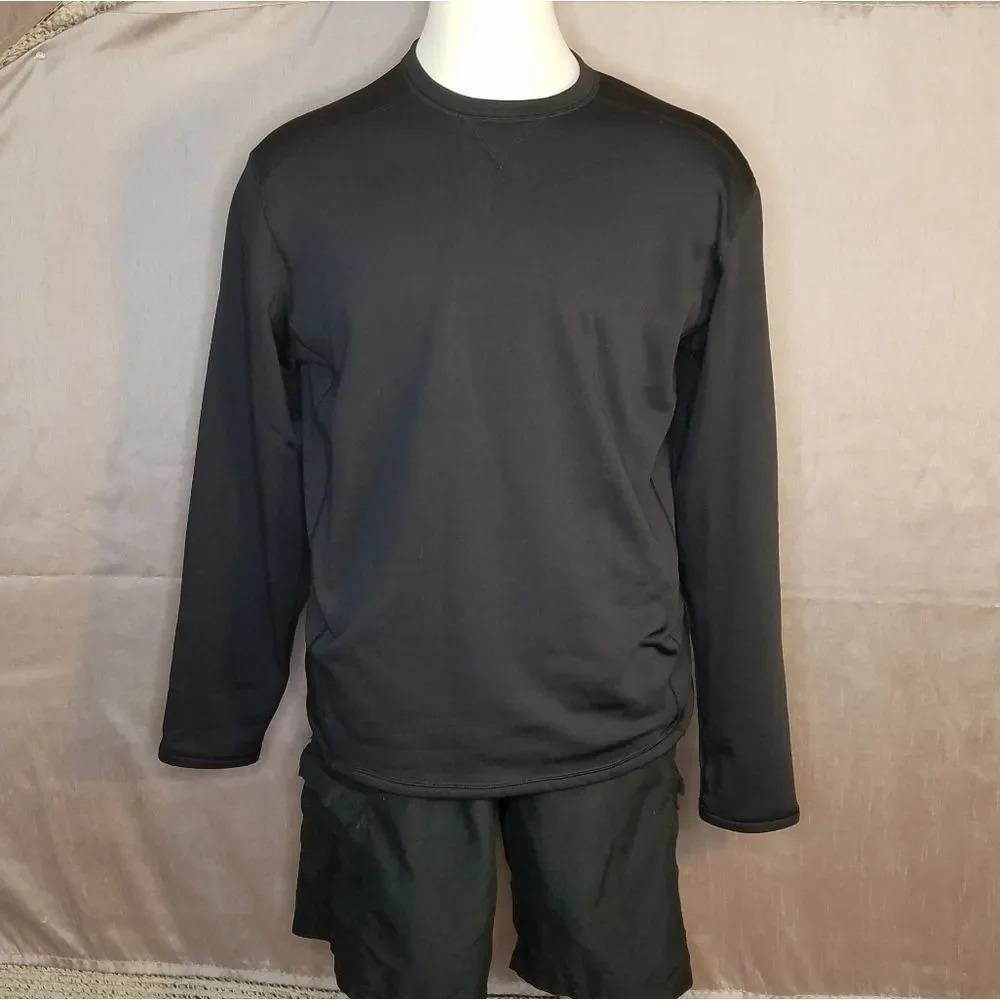 R&R Casuals Black‎ Pullover Shirt Xlarge